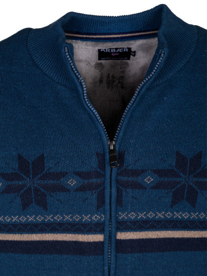 Arbaer Antonio Norweger Weste Männer Blau Größe 3xl