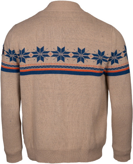 Arbaer Antonio Norwegian Vest Heren Sand -Colored Größe 3xl