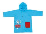 Arditex Regenmantel Mickey heute ist der Tag Junior PVC Hellblau Größe 4 Jahre