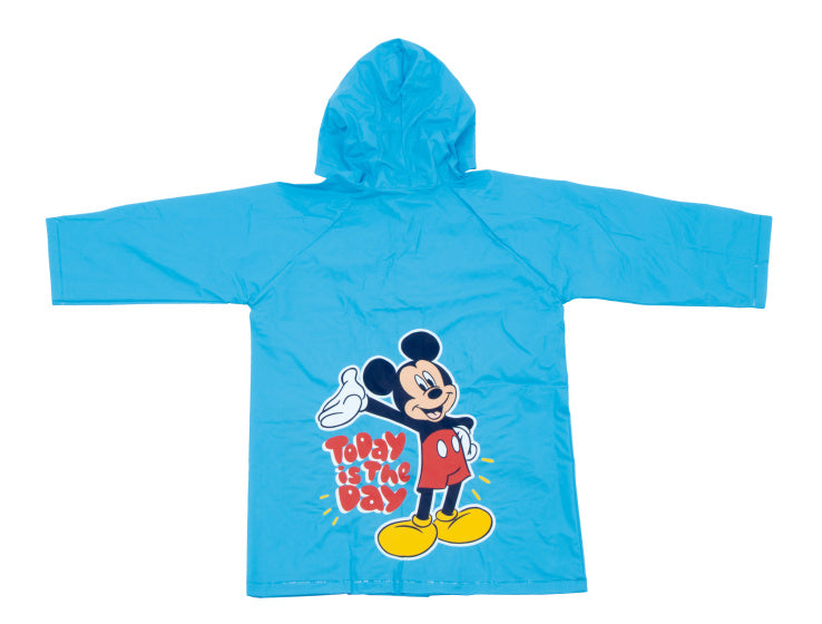 Arditex Regenmantel Mickey heute ist der Tag Junior PVC Hellblau Größe 4 Jahre