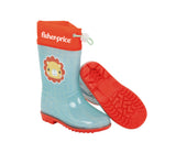 Arditex Regenstiefel Fisher-Price Junior PVC Textile Hellblau rot Größe 28