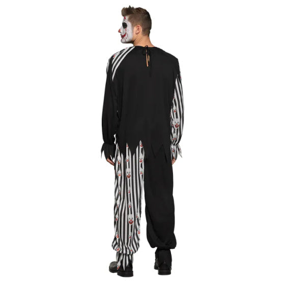 Boland Bloody Clown Kostüm Unisex Schwarz und Weiß Größe 58 60 (xxl)