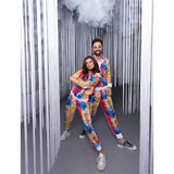 Boland Disco Babe Tracksuit Ladies Multicolorgröße m
