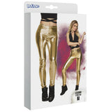Boland Leggings Blick Damen Gold Größe m