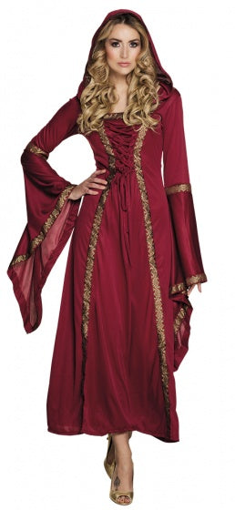Boland Dress -up -Anzug Lady Gwendolyn Ladies Rot Größe 36 38