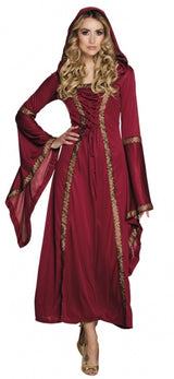 Boland Dress -up -Anzug Lady Gwendolyn Ladies Rot Größe 36 38