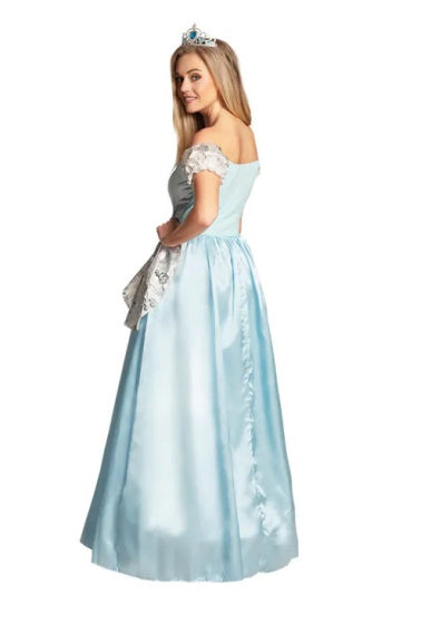 Boland Prinzessin Maribel Kleid Damen Blau Größe 36 38
