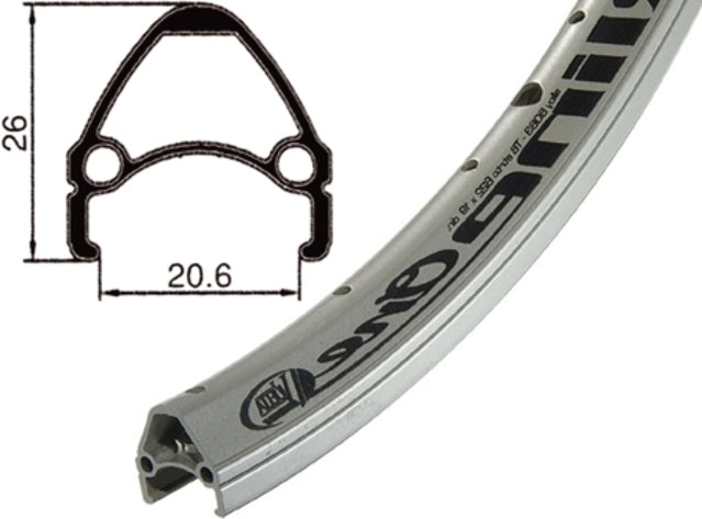 Ryde Airliner RIM 26 (559) 36 Löcher hoch 26x1.75