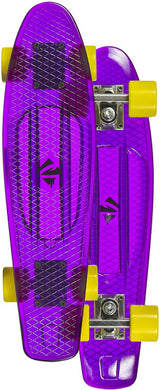 Choke Juicy Susi Clear Purple Skateboard 57 cm Gelb