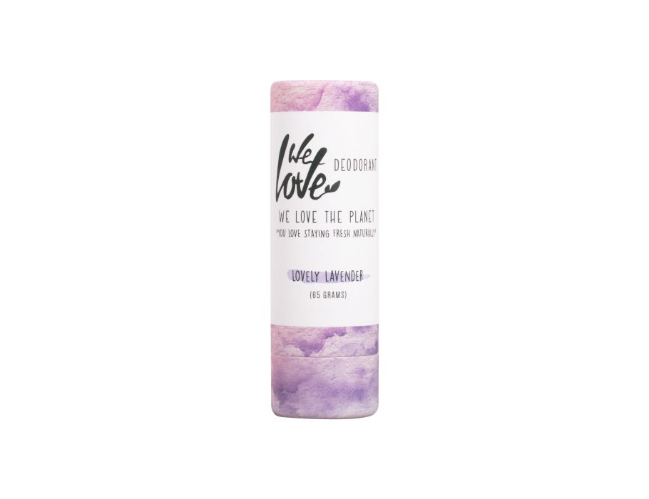 Wir lieben den Planeten Deo Stick schöner Lavendel