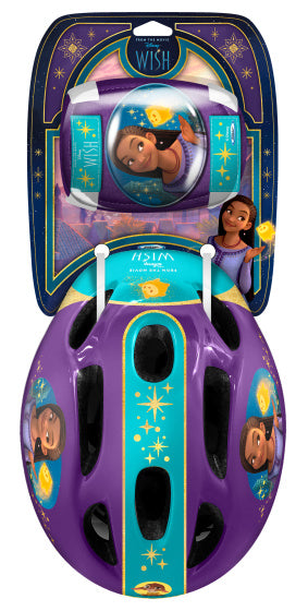Disney Wish 5-teiliger Skateschutz 50-56 cm lila türkisgröße S M