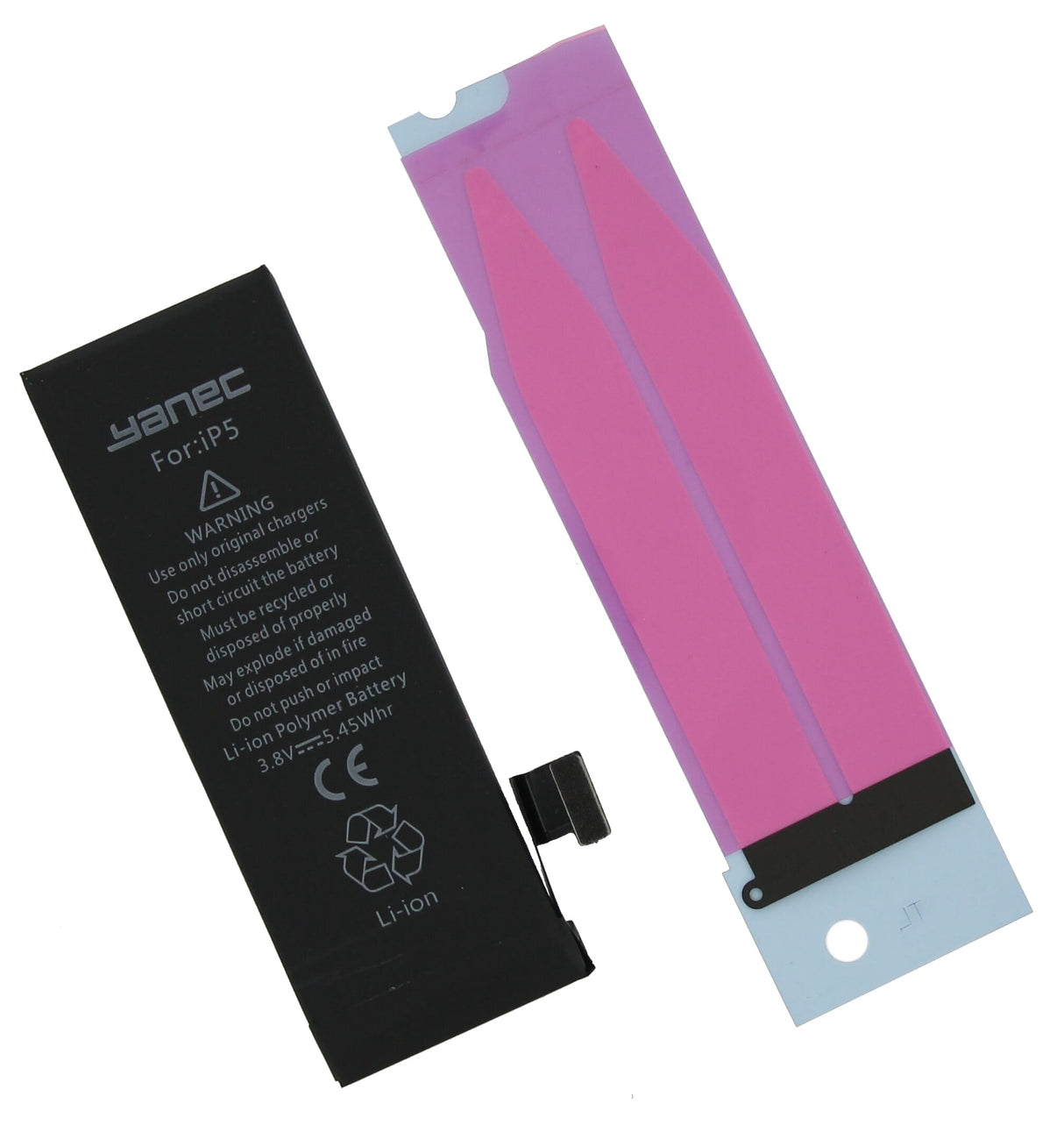Yanec iPhone Batterie für iPhone 5