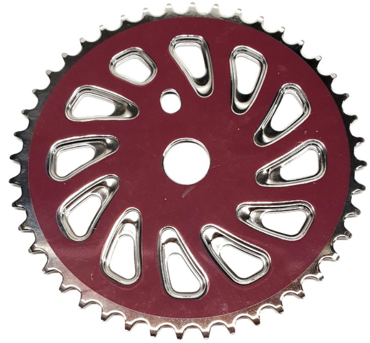 HZB HZB Kettenblattstahl 44 Tands Purple 2001461