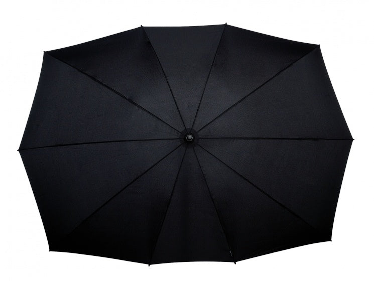 Falcone Duo Regenschirm mit Handöffnung 148 cm Schwarz