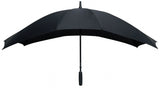 Falcone Duo Regenschirm mit Handöffnung 148 cm Schwarz