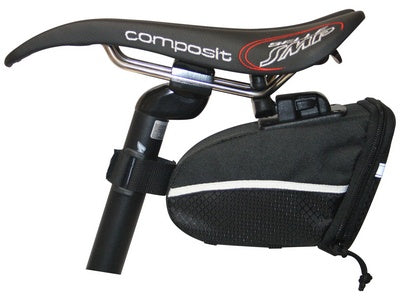 Qtcychectech Qt Cycle Tech Sattle Bag Klick System 1.1 Liter schwarz