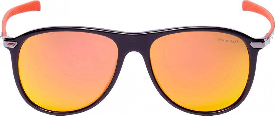 Formel Sonnenbrille Unisex um Katze.4 Schwarz Orange