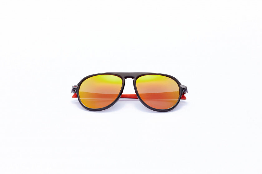 Formel Sonnenbrille Unisex um Katze.4 Schwarz Orange