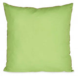 Giftdecor Dekoratives Kissen 45 x 45 cm Polyestergrün