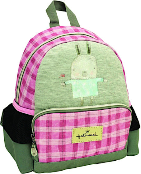 Hallmark Nordic Bunny Rucksack Junior 11 x 25 x 31 cm grau Pink
