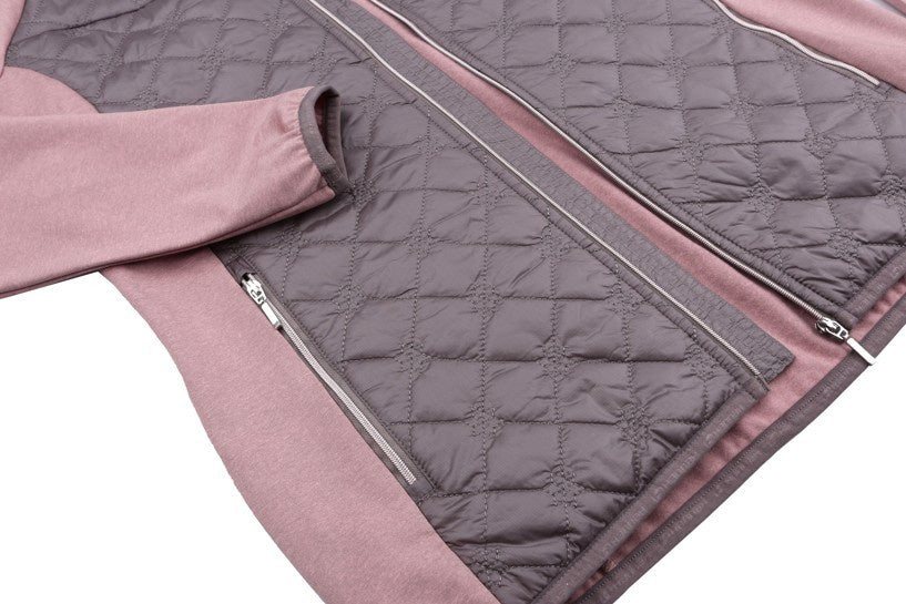 Hannah Outdoorvest Elsa Damen Polyester Pink Grau Größe 36