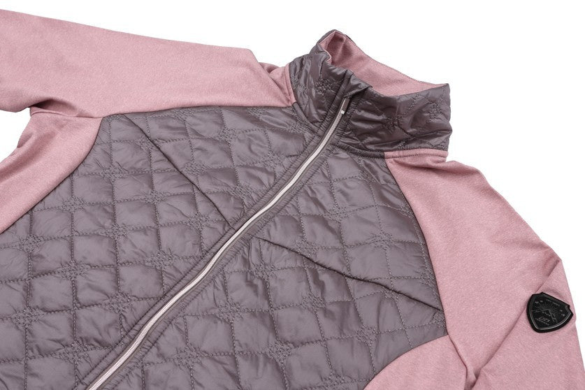 Hannah Outdoorvest Elsa Ladies Polyester Pink Grau Größe 40