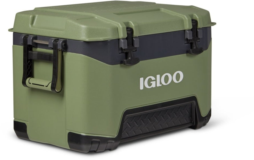 Iglu 52 Cool Box für Bau 49 Liter Armeegrün schwarz
