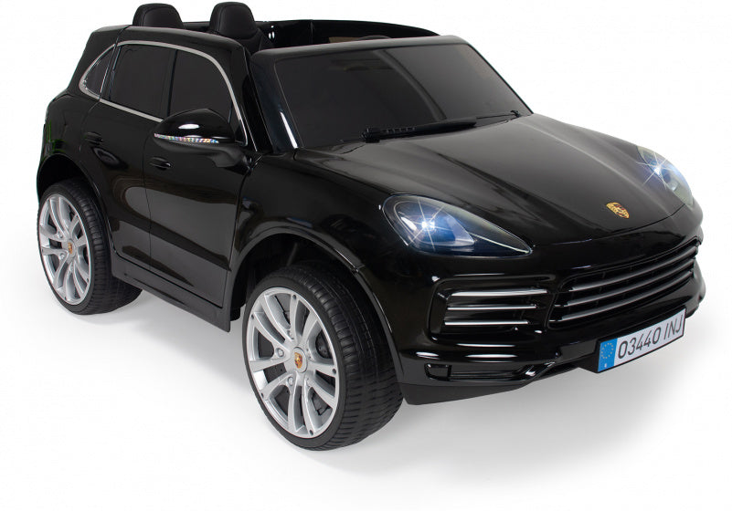 Injusa Porsche Cayennes Elektro -Kinderauto 12V Schwarz