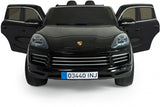 Injusa Porsche Cayennes Elektro -Kinderauto 12V Schwarz