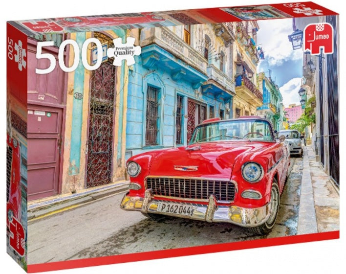 Jumbo Legpuzzle Havanna, Kuba 500 Stück