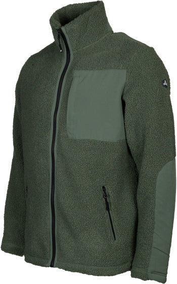 Lebenslinie Artic Sherpa Fleece Jack Männer Grün Größe xxl