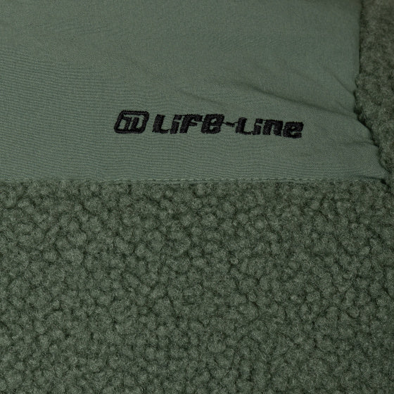 Lebenslinie Artic Sherpa Fleece Jack Männer Grün Größe 3xl