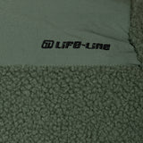 Lebenslinie Artic Sherpa Fleece Jack Männer Grün Größe 4xl