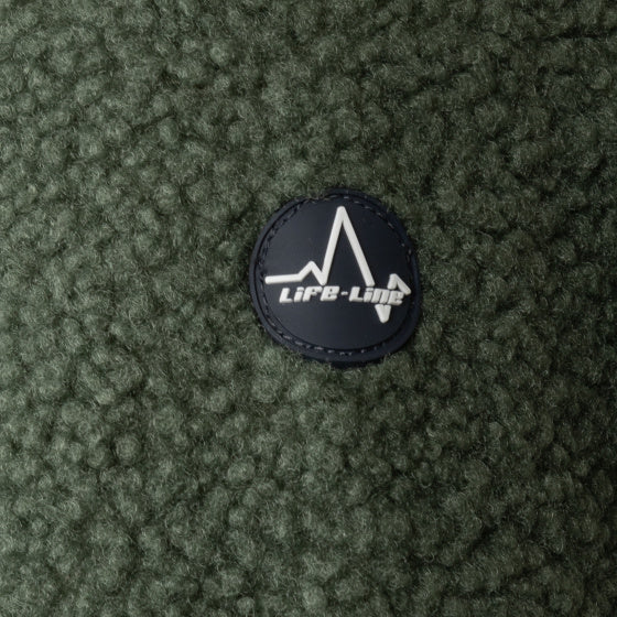 Lebenslinie Artic Sherpa Fleece Jack Männer Grün Größe xl