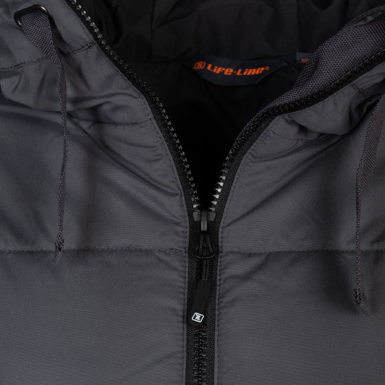 Life Line Howitt Fake Down Parka Ladies Grau Größe m
