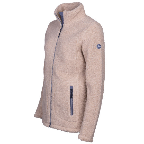 Lebenslinie Lorne Sherpa Fleecejas Ladies Beige Größe xxl