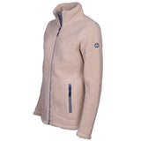 Lebenslinie Lorne Sherpa Fleecejas Damen beige Größe 4xl
