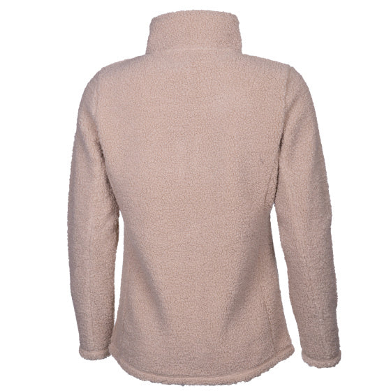 Lebenslinie Lorne Sherpa Fleecejas Ladies Beige Größe m