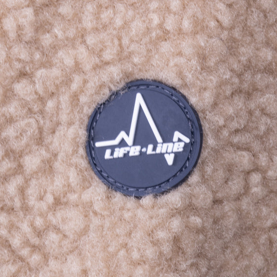 Lebenslinie Lorne Sherpa Fleecejas Ladies Beige Maat L.