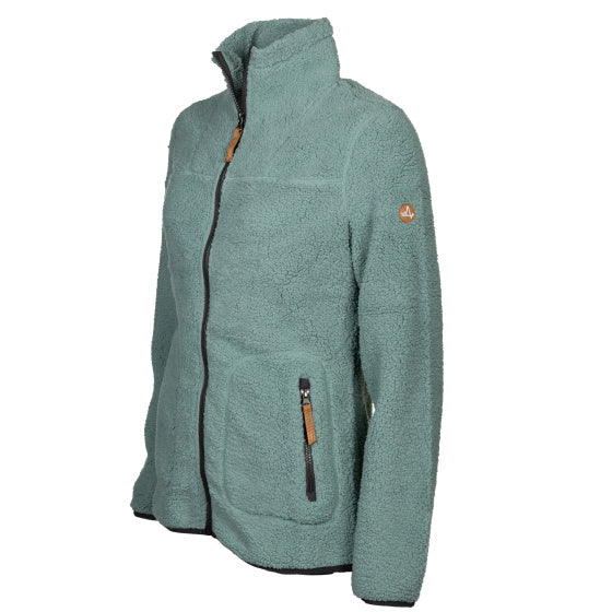 Lebenslinie Wendy Fleecevest Damen Green Size 4xl