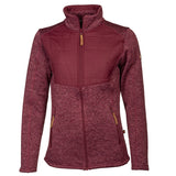 Lebenslinie Willemijn Fleecevest Damen Bordeaux Größe s