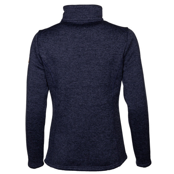 Lebenslinie Willemijn Fleecevest Damen dunkelblau Größe 4xl