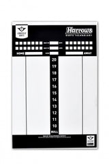 Longfield Games -Anzeigetafel für Darts mit Speel Rule Broschüre 45x 30 cm