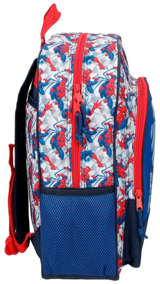 Marvel Spider-Man Hero Rucksack Junior Blue Red