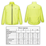 Sportjack Rain Jacke Bewegung Größe l
