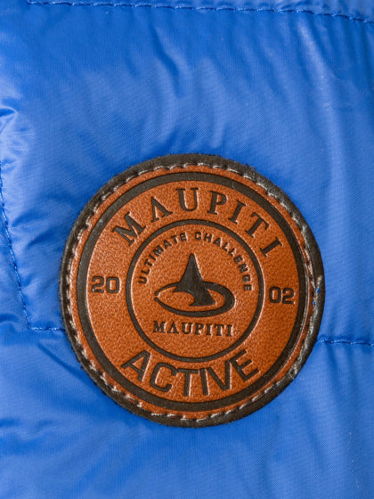 Maupiti Murdock II Mode gepolsterte Jacke Männer Blau Größe xl