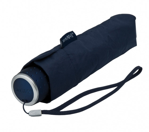 Minimax faltbarer Regenschirm mit Handöffnung Ø 100 cm blau