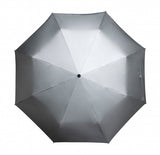 Minimax faltbarer Regenschirm mit Handöffnung Ø 100 cm Silber