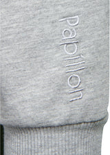 Papillon Sweat Hoody Baumwoll Damen graue Größe m