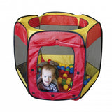Paradiso Toys Speeltent mit 100 Bällen 100 x 75 cm Rot gelb